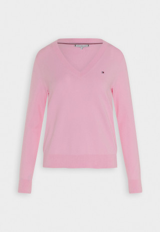 Tommy Hilfiger STITCH Jumper iconic pink СТРОЧКА перемычки культовый розовый
