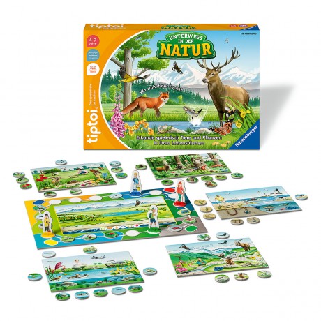 Ravensburger tiptoi Unterwegs in der Natur tiptoi Прогулки на природе