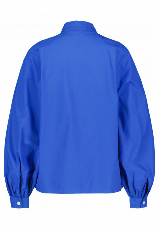 Tommy Hilfiger CO SOLID RAGLAN Button-down blouse denim CO SOLID RAGLAN Блузка на пуговицах джинсовая ткань