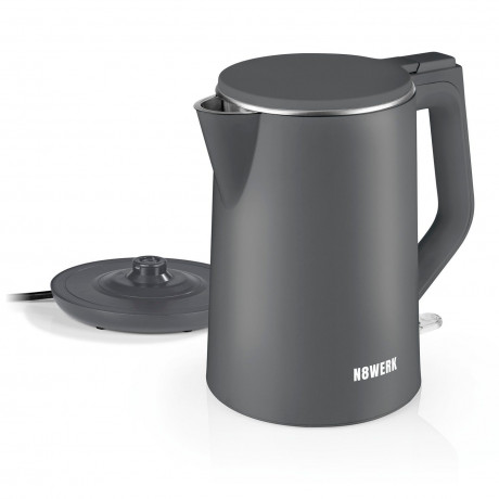N8WERK N8WERK Wasserkocher Teekocher Nordic Grey Edition 1,5 Liter grau Чайник N8WERK Nordic Grey Edition 1,5 литра серый