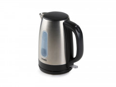 Domo Wasserkocher, 1.7 l, 2200 W, gross leise mit 360&deg;-Fuss, aus Edelstahl elektrisch ohne Kabel Teekocher  Чайник Domo, 1,7 л, 2200 Вт, большой, тихий, с подставкой на 360&deg;, из нержавеющей стали, электрочайник без кабеля