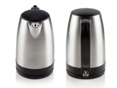 Domo Wasserkocher, 1.7 l, 2200 W, gross leise mit 360&deg;-Fuss, aus Edelstahl elektrisch ohne Kabel Teekocher  Чайник Domo, 1,7 л, 2200 Вт, большой, тихий, с подставкой на 360&deg;, из нержавеющей стали, электрочайник без кабеля