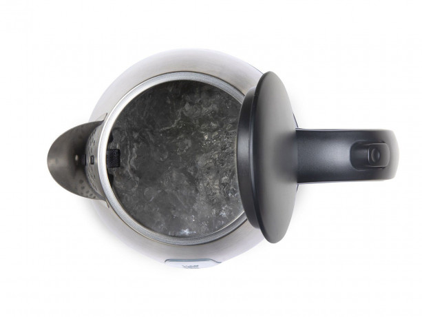 Domo Wasserkocher, 1.7 l, 2200 W, gross leise mit 360°-Fuss, aus Edelstahl elektrisch ohne Kabel Teekocher Чайник Domo, 1,7 л, 2200 Вт, большой, тихий, с подставкой на 360°, из нержавеющей стали, электрочайник без кабеля