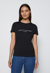 Tommy Hilfiger HERITAGE  Print T-shirt schwarz  НАСЛЕДИЕ Футболка с принтом черный