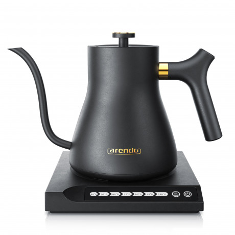 Arendo Arendo Wasserkocher, 0,5 l, 1000 W, Temperatureinstellung 40° bis 100°, Warmhaltefunktion, 360° Basis  Чайник Arendo, 0,5 л, 1000 Вт, регулировка температуры от 40° до 100°, функция поддержания тепла, основание 360°