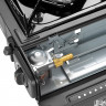 Mianova Mianova Gaskocher 1 Flammig Campingkocher Grillplatte LPG Anschluss, Outdoor BBQ Barbecue Grill Gas Camping Herd Kocher Tischgrill Notfall Campingherd Notfallkocher Gaskocher  Газовая плита Mianova, 1 пламя, походная плита, гриль, подключение сжиж