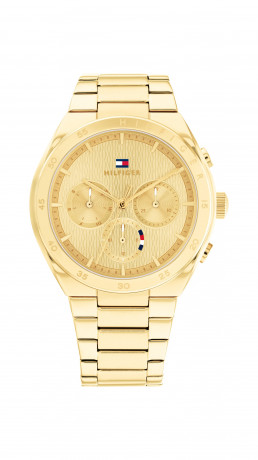 Tommy Hilfiger Chronograph watch gold coloured Часы с хронографом золотого цвета