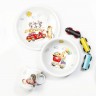 Seltmann Weiden Seltmann Weiden Compact Kindersets Kindersatz Flinke Flitzer 3-tlg. Seltmann Weiden Compact Children"s Sets Детский набор Fast Flitzer из 3-х предметов.