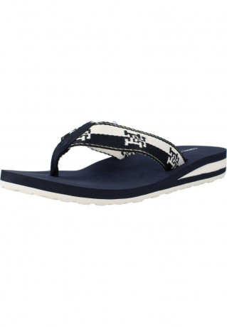 Tommy Hilfiger COLORBLOCK WEBBING  T-bar sandals blau COLORBLOCK WEBBING Сандалии с Т-образной перемычкой синий