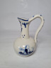 Delft Винтажный кувшин, белый фарфор с голубым рисунком "Мельницы", 12 x 7,5 см, Германия, 1960-70гг.