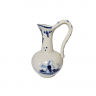Delft Винтажный кувшин, белый фарфор с голубым рисунком "Мельницы", 12 x 7,5 см, Германия, 1960-70гг.