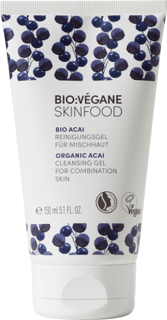 BIO VEGANE (Био Веган) Bio Acai Reinigungsgel fur Mischhaut, 150 мл