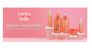 Cantu Guava & Ginger Scalp Relief Shampoo 400ml, Шампунь для волос  против зуда и перхоти, для кудрявых и волнистых волос, очищение и увлажнение, 400 мл