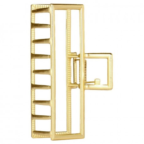 SOHO Niba Square Large Metall Haarklammer Gold Большая металлическая заколка для волос Niba Square