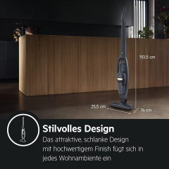 AEG AEG Akku-Hand-und Stielstaubsauger AEG QX 6-1-42 GG, beutellos, abnehmbarer Handsauger, 18 V, Multi-Bodenduse, beutellos  Беспроводной ручной и стержневой пылесос AEG AEG QX 6-1-42 GG, без мешка, съемный ручной пылесос, 18 В, насадка для нескольких по