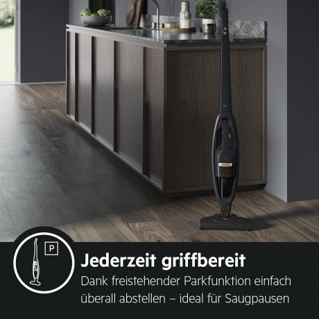 AEG AEG Akku-Hand-und Stielstaubsauger AEG QX 6-1-42 GG, beutellos, abnehmbarer Handsauger, 18 V, Multi-Bodenduse, beutellos  Беспроводной ручной и стержневой пылесос AEG AEG QX 6-1-42 GG, без мешка, съемный ручной пылесос, 18 В, насадка для нескольких по