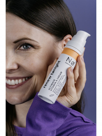 NO COSMETICS Renew tonight Ultimate Vitamin A Cream, 50 ml, No Cosmetics Ночной крем для лица с витамином A, сокращает морщины и повышает упругость, 50 мл