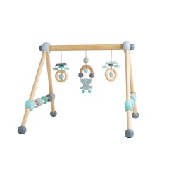 bieco Spiele Trapez Spielbogen Elefant Holz Mobile Activity Center Figuren  Rasseln Spielbogen Игры трапеция играть арка слон деревянный мобильный центр активности фигурки погремушка играть арка