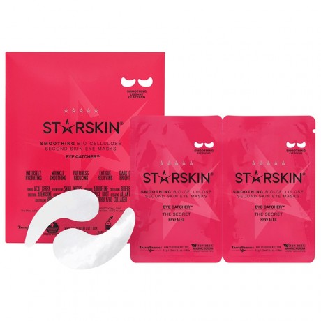 STARSKIN Eye Catcher™ Smoothing Bio-Cellulose Second Skin Eye Mask  Eye Catcher™ Разглаживающая биоцеллюлозная маска для кожи вокруг глаз Second Skin