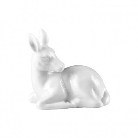 Hutschenreuther Hutschenreuther Marchenwald Porzellanfigur Rehkitz liegend 5 x 4 cm Hutschenreuther сказочный лес фарфоровая фигурка лежащий олененок 5 х 4 см