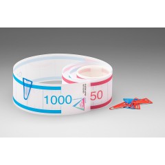 Wissner aktiv lernen Zahlenstrahl-Rechenband 1-1000 5m lang Лента расчета номерной строки 1-1000 длиной 5м