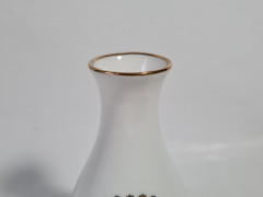 Ваза сувенирная винтажная PMR Jaeger&amp;Co Bavaria с гербом Берлина, фарфор, 11 см, Германия, 1960-70гг.