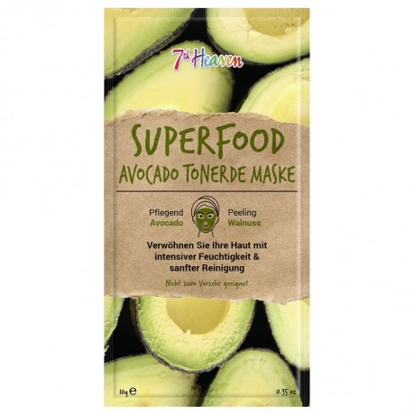 7th. Heaven Superfood Schlamm-Maske Avocado  Грязевая маска Superfood с авокадо