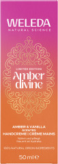 WELEDA Amber Divine Handcreme, 50 ml, Увлажняющий питательный крем для рук Amber Divine с ароматом ванили, амбры и ветивера, 50 мл