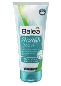 Balea  BodyFIT Cellulite Gel-Creme Балеа Крем-гель для проблемных зон тела БодиФит с кофеином и морскими водорослями 200 ml