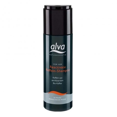 Alva Naturkosmetik FOR HIM Reactivate Koffein Shampoo  FOR HIM Восстанавливающий шампунь с кофеином