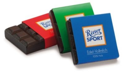 ERZI Spiellebensmittel Ritter Sport Mini Mix Игровое питание Ritter Sport Mini Mix