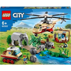LEGO City 60302 Tierrettungseinsatz ЛЕГО Операция по спасению зверей