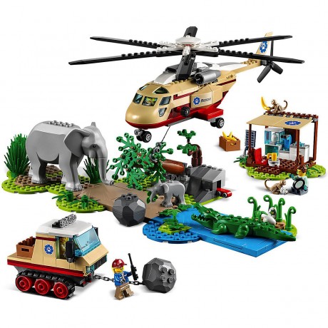 LEGO City 60302 Tierrettungseinsatz ЛЕГО Операция по спасению зверей