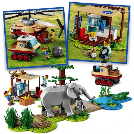LEGO City 60302 Tierrettungseinsatz ЛЕГО Операция по спасению зверей