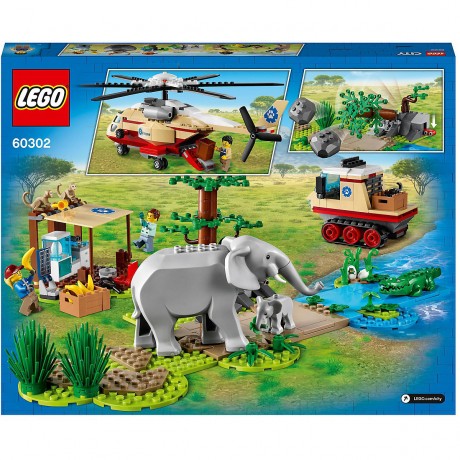 LEGO City 60302 Tierrettungseinsatz ЛЕГО Операция по спасению зверей