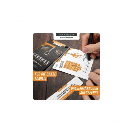 Denkriesen: Hangman: Classic Edition: Galgenmannchen To Go Thinking Giants: Hangman: Classic Edition: Hangman To Go