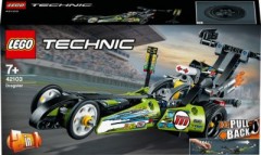 LEGO LEGO Technic 42103 Dragster Rennauto LEGO Technic 42103 Гоночная машина для драгстеров