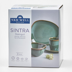 Van Well Van Well Kombiservice 8-tlg. SINTRA grun Комбинированный сервиз Van Well 8 шт. СИНТРА