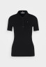 Tommy Hilfiger SLIM 5X2 Polo shirt black SLIM 5X2 Рубашка поло черный