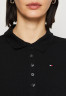 Tommy Hilfiger SLIM 5X2 Polo shirt black SLIM 5X2 Рубашка поло черный