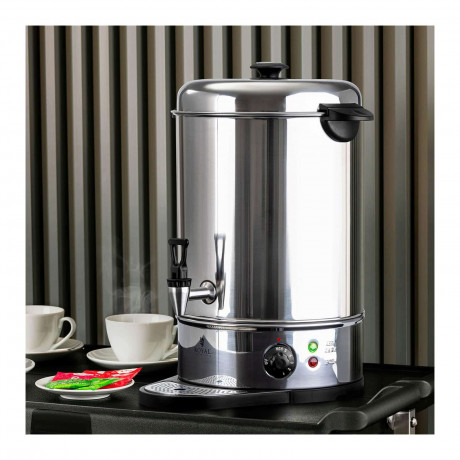 Royal Catering Royal Catering Heisswasserspender Wasserkocher Edelstahl 16 L Heisswasserspender Heisswasser Spender, 16 l, 2200 W  Диспенсер для горячей воды Royal Catering Чайник из нержавеющей стали, 16 л Диспенсер для горячей воды Диспенсер для горячей