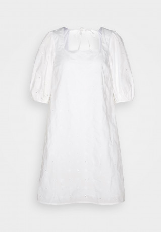 Tommy Hilfiger KNEE DRESS Day dress optic white ПЛАТЬЕ НА КОЛЕНАХ Повседневное платье оптический белый