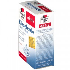 Doppelherz (Доппельхерц) aktiv Kieselerde + Biotin + Zink Tabletten 40 шт