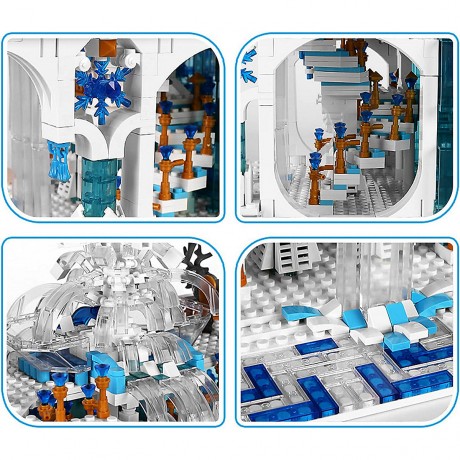MOULD KING Klemmbausteinset  Kristallfaelle 11009 Набор зажимных блоков Crystal Falls 11009