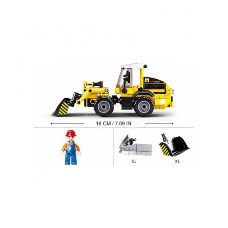 Sluban Schaufelbagger (200 Teile) Одноковшовый экскаватор (200 шт.)