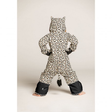 WeeDo CHEETADO Leopard Black Schneeanzuge Черный зимний комбинезон ЧЕТАДО с леопардовым принтом
