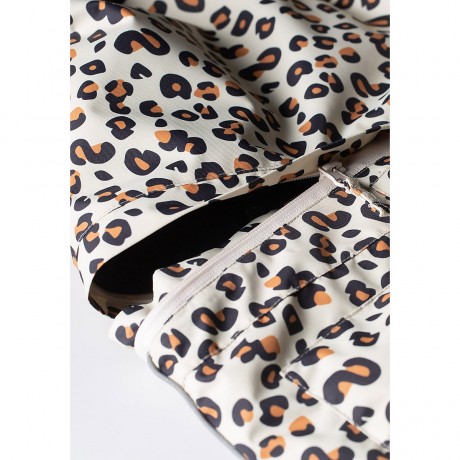 WeeDo CHEETADO Leopard Black Schneeanzuge Черный зимний комбинезон ЧЕТАДО с леопардовым принтом