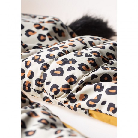 WeeDo CHEETADO Leopard Black Schneeanzuge Черный зимний комбинезон ЧЕТАДО с леопардовым принтом