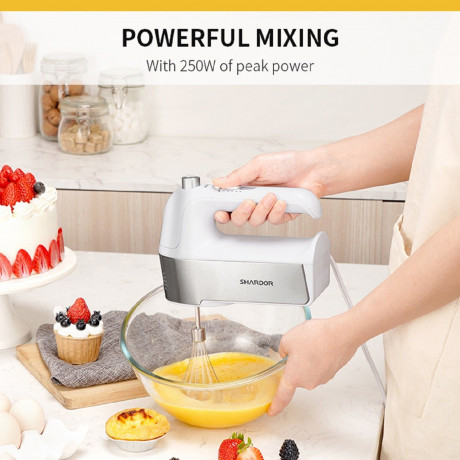MooSoo MooSoo Handmixer KD-906D, 250 W Ручной миксер MooSoo KD-906D, 250 Вт