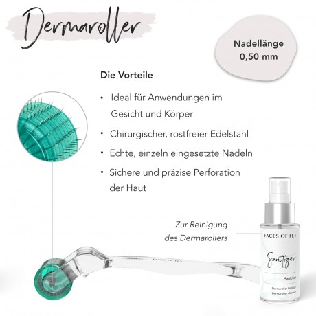 FACES OF FEY Microneedlingset Basic  Hyaluron 0,5mm  Набор для микронидлинга Basic Hyaluron 0,5 мм